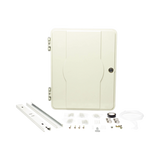 Gabinete Pasivo de Fibra Óptica, Acepta Cuatro Placas FPONEAP12, IP55, Montaje en Poste o Pared