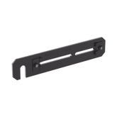 Soporte de Montaje a Techo, para Canaletas FiberRunner 4X4 o 6x4, Uso con Varilla Roscada de 1/2", Color Negro