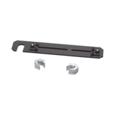 Soporte de Montaje a Techo, para Canaletas FiberRunner 4X4 o 6x4, Uso con Varilla Roscada de 5/8", Color Negro