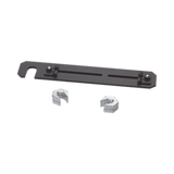 Soporte de Montaje a Techo, para Canaletas FiberRunner 4X4 o 6x4, Uso con Varilla Roscada de 5/8", Color Negro