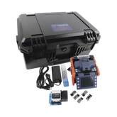 Fusionadora de Fibra Óptica de Alineación por Núcleo con 6 Motores con Perdida Típica (SM); 0.01 dB (MM); 0.04 dB) / Capacitación básica virtual gratuita