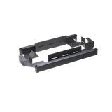Soporte Para Apilar de 1 a 4 Charolas de Empalme FST24S, Compatible con Paneles FMT y FMD, Color Negro