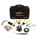 Kit de Herramienta "LightBow" para Terminación de Conectores de fibra óptica Pre-pulidos LC/SC, Monomodo o Multimodo