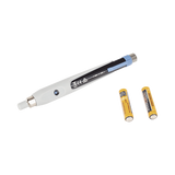 Localizador Visual de Fallos (VFL), Con Adaptador de 2.5 mm para Conectores SC, ST y FC, para Probar Conectores y Continuidad en Fibra Óptica