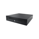 Gabinete Metálico de Seguridad para DVR/NVR. Tamaño Max. de DVR/NVR: 445 x 88 x 400 mm (An. x Al. x Prof.)