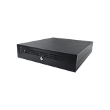 Gabinete Metálico de Seguridad para DVR/NVR. Tamaño Max. de DVR/NVR: 445 x 88 x 400 mm (An. x Al. x Prof.)