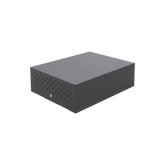 Gabinete Metálico de Seguridad para DVR/NVR. Tamaño Max. de DVR/NVR: 440 x 177 x 462 mm (An. x Al. x Prof.)