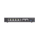 4 en 1: Firewall Nueva Generación, Router, PBX IP, Switch Gigabit de 5 Puertos (4 PoE) y 2 Puertos SFP 2.5 Gigabit