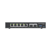 4 en 1: Firewall Nueva Generación, Router, PBX IP, Switch Gigabit de 5 Puertos (4 PoE) y 2 Puertos SFP 2.5 Gigabit