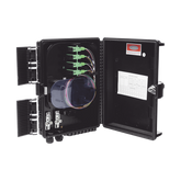 Cierre de Empalme para 24 fusiones de fibra óptica, Interior/Exterior, con 16 acopladores SC/APC y splitter 1x16 SC/APC Incluido, IP65