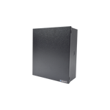 Gabinete para Fuente Línea PRO y SYSRMTXT, con preparación para instalar panel SP400 o serie runner.