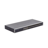 Switch Administrable Capa 2 con Fuente de Alimentación Redundante, 24 Puertos SFP Gigabit 100/1000X, 8 Puertos Combo RJ45 Gigabit.