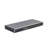 Switch Administrable Capa 2 con Fuente de Alimentación Redundante, 24 Puertos SFP Gigabit 100/1000X, 8 Puertos Combo RJ45 Gigabit.