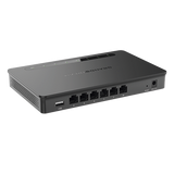Router Gigabit VPN / Balanceador de cargas / 30,000 sesiones NAT /  6 puertos 10/100/1000 Mbps (WAN/LAN) / Compatible con GWN Cloud.