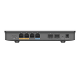 Router Gigabit VPN / Balanceador de cargas / 30,000 sesiones NAT /  4 puertos 10/100/1000 Mbps + 2 puertos SFP (WAN/LAN) / 1 puerto entrada PoE(af/at) / 2 puertos salida PoE (af/at) / Compatible con GWN Cloud.