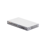 Router Gigabit VPN / Balanceador de cargas / 60,000 sesiones NAT /  9 puertos 10/100/1000 Mbps + 2 puertos SFP (WAN/LAN) / 1 puerto entrada PoE(af/at) / 2 puertos salida PoE (af/at) / Compatible con GWN Cloud.