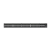 Switch Gigabit  Administrable / 48 puertos 10/100/1000 Mbps + 6 Puertos SFP+ / Compatible con GWN Cloud.