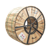 Carrete de 4 km de Fibra Óptica para Exterior G.652D, Armada, Monomodo de 48 Hilos, Loose Tube, Color Negro, Para Instalación en Ducto Subterráneo o Enterrado Directo