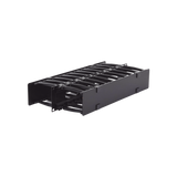Organizador de Cable Horizontal RouteIT, Doble, Para Rack de 19in, 4in de profundidad, 2UR