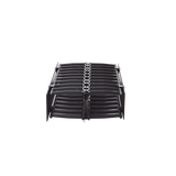 Organizador de Cable Horizontal RouteIT, Doble, Para Rack de 19in, 4in de profundidad, 2UR