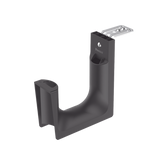 Sujetador STRONGHOLD tipo J (J-Hook), Con Soporte para Montaje en Techo, Para 180 Cables Cat6, Nylon 6.6, Color Negro, 10 piezas