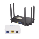 Kit 2 ONU Bridge V-Sol, Dual GPON/EPON con Router Home Mesh Ideal para distribuciones WISP de mayor cobertura Wi-Fi en Hogares y Oficinas