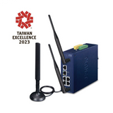 (LoRa) Gateway Industrial Inalámbrico de 5 Puertos 10/100/1000T