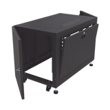 Gabinete Profesional de Piso para Telecomunicaciones de 12UR, 1000 mm Profundidad, Se envía el Gabinete armado.