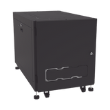 Gabinete Profesional de Piso para Telecomunicaciones de 12UR, 1000 mm Profundidad, Se envía el Gabinete armado.