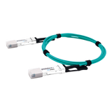 Cable AOC QSFP56 de 200 Gbps a 200 Gbps / Cable de fibra óptica Activo / Longitud: 1 metro