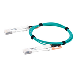 Cable AOC QSFP-DD de 400 Gbps a 400 Gbps / Cable de fibra óptica Activo / Longitud: 2 metros