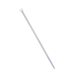 Cincho de plástico, Color Natural, 2.5 x 100 mm, Ideal para sujeción de cables (Bolsa con 100 piezas)