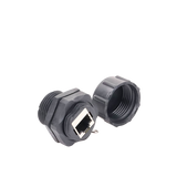 Acoplador Industrial RJ45-RJ45 Categoría 6 Blindado IP67 (Waterproof)