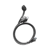 Cable de Parcheo Industrial Cat6 Blindado (FTP) con protección contra agua (IP67) en un extremo, 1 metro