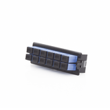 Placa acopladora para Distribuidor de Fibra Óptica LP-ODF-8024, incluye 12 acopladores SC Simplex Para fibra Monomodo (12 fibras)