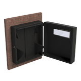 Gabinete de Pared con Rack Horizontal de 6 UR, con Ventanilla de Inspección, Se envía el Gabinete Armado.