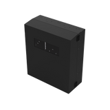 Gabinete de Pared con Rack Horizontal de 6 UR, con Ventanilla de Inspección, Se envía el Gabinete Armado.