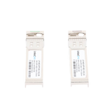 Transceptores Ópticos Industriales Bidireccionales SFP+ (Mini-Gbic) / Monomodo 1270 & 1330 nm / 10 Gbps / 10GBASE / Conector LC/UPC Simplex / DDM / Hasta 3 km / 2 Piezas