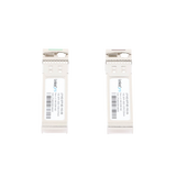 Transceptores Ópticos Industriales Bidireccionales SFP+ (Mini-Gbic) / Monomodo 1270 & 1330 nm / 10 Gbps / 10GBASE / Conector LC/UPC Simplex / DDM / Hasta 5 km / 2 Piezas