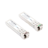 Transceptores Ópticos Industriales Bidireccionales SFP+ (Mini-Gbic) / Monomodo 1270 & 1330 nm / 10 Gbps / 10GBASE / Conector LC/UPC Simplex / DDM / Hasta 5 km / 2 Piezas