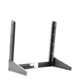 Rack de 19", 9 UR, Para Uso en Mesa. Ideal para Instalaciones, Temporales / Pruebas / Exhibición