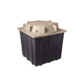 Registro Manhole con tapa de concreto polimérico 4 ft x 4 ft x 4 ft, Resistencia 20 Toneladas, Uso Vehicular Pesado