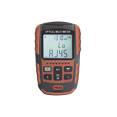 Medidor de Potencia Óptica (MINI OPM) / Versión Reducida / Compatible con Fibra Óptica Multimodo y Monomodo / Soporta conectores SC, ST Y FC / Incluye Función de VFL 2 mW / Incluye función para probar Cables RJ45