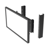 Montaje para Monitor VESA 75x75 hasta 200x200. Compatible con rack 19" 5U.
