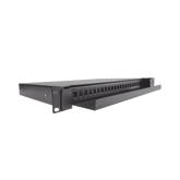 Distribuidor de Fibra Óptica deslizable, vacío, 19in, acepta 24 adaptadores "LC Duplex" o "LC Simplex" o 24 "SC" Simplex, 1U
