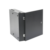 Distribuidor de fibra óptica, vació, 19in, para instalación en pared, "Acepta 48 acopladores SC simplex / 96 LC Duplex"