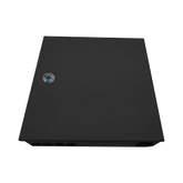 Distribuidor de fibra óptica, vació, 19in, para instalación en pared, "Acepta 48 acopladores SC simplex / 96 LC Duplex"