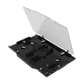 Charola de Empalme para Fibra Óptica, Protección para 24 Empalmes de Fusión o Mecánicos, Compatible con Distribuidor LPODF8024