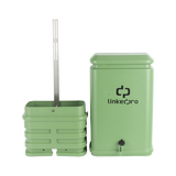 Pedestal para Cajas de Empalme de Fibra Óptica tipo Cubo Color Verde con Bracket Estandar (No incluye caja de empalme)
