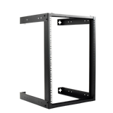 Rack Abierto de montaje en Pared, de 19in, 16 unidades de rack